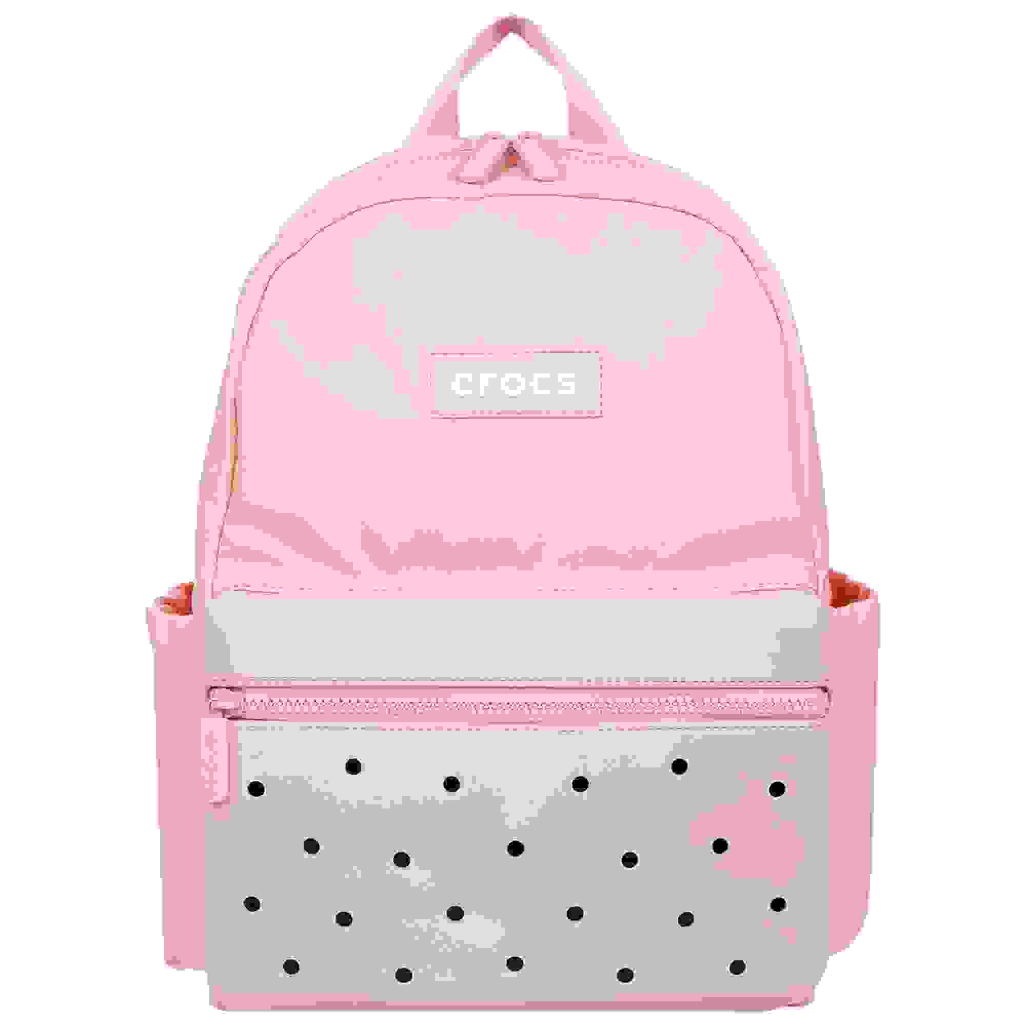 Crocs Lightweight Molded Front Storage Pocket Cotton Candy Backpack